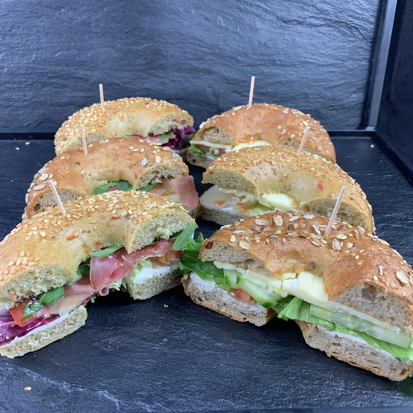 Belegte Bagels & Semmeln